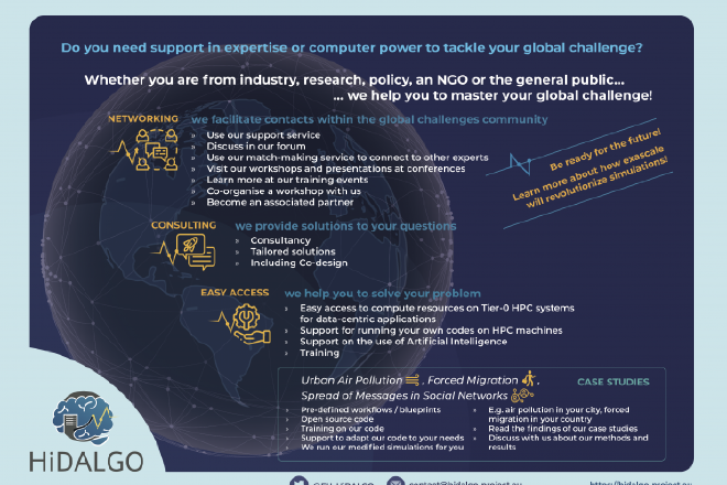 Do you need support in expertise or computer power to tackle your global challenge?